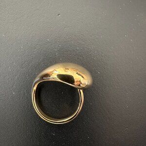 Monica Vinader Nura Ring in 18k Gold Vermeil